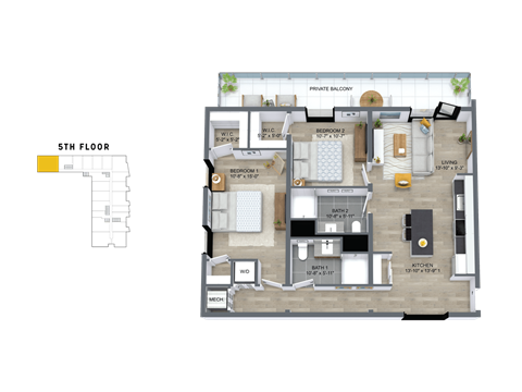 1744 N Western Ave Studio-3 Beds Apartment for Rent - Photo Gallery 73